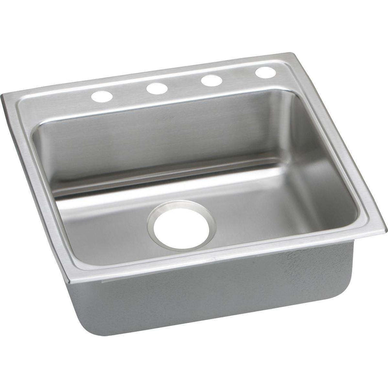 Elkay LRADQ2222502 Lustertone Stainless Steel 22 x 22 x 5