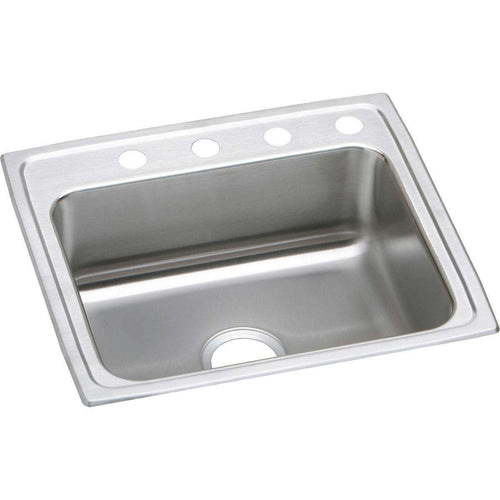 Elkay LRAD2521404 Lustertone Stainless Steel 25 x 21.2 x 4