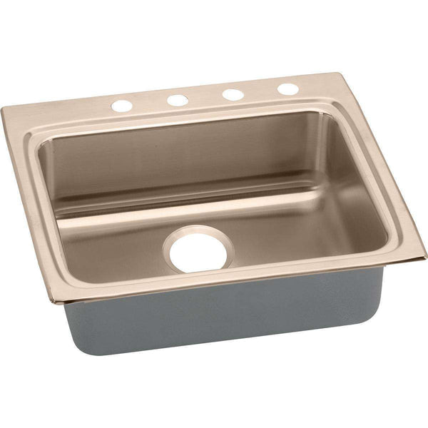 Elkay LRAD2522402-CU Antimicrobial Copper 25 x 22 x 4 Single