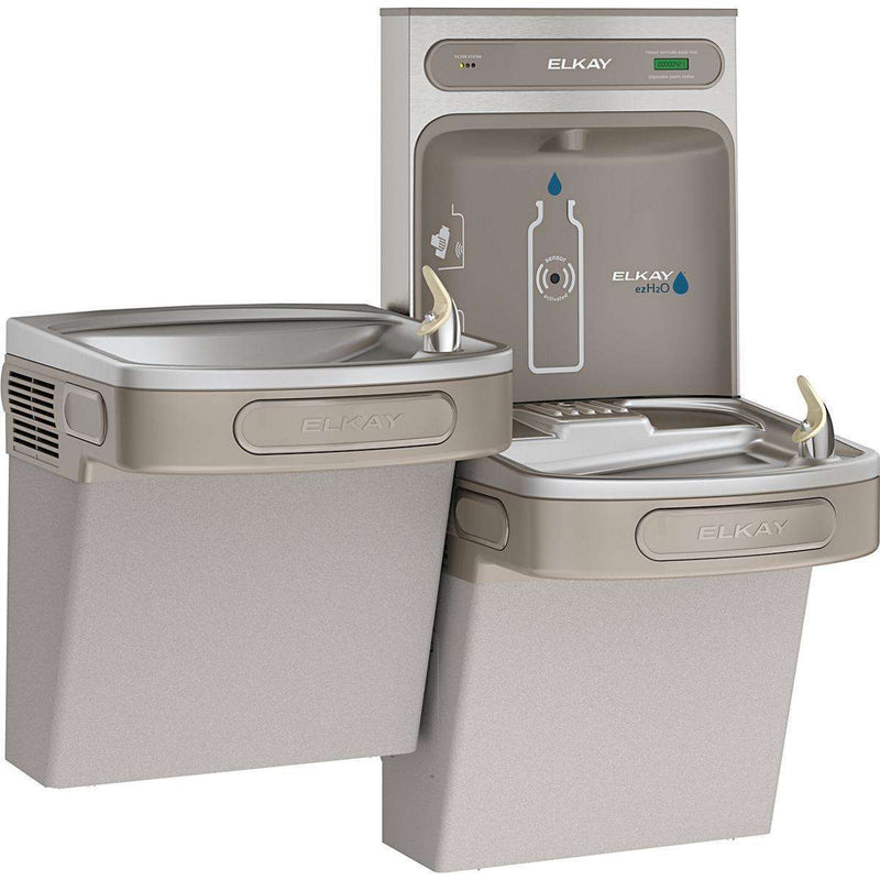 Elkay LZSTL8WSLK Bottle Filling Station & Bi-Level ADA