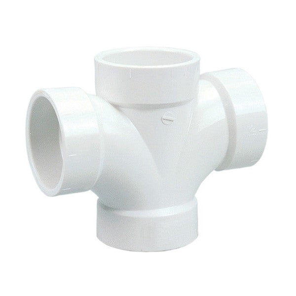 DWV 3 Double Sanitary Tee