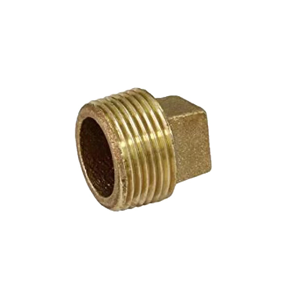 Lead Free 1-1/2" Plug Brass