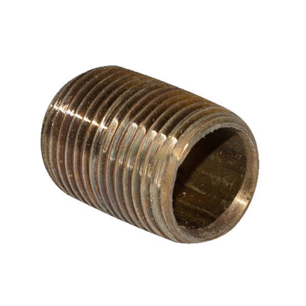 1/2" x Close Brass Nipple