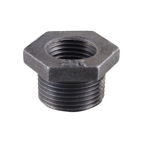 3/4" x 1/2" Black Mall Bushing