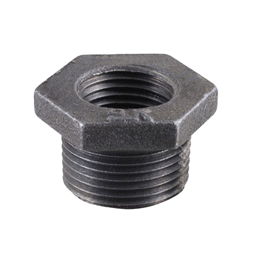 1 x 3/4" Black Mall 90 Elbow