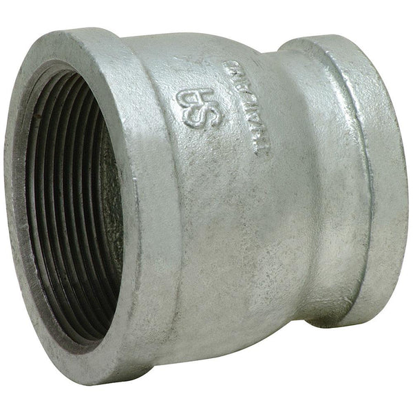 1 x 3/4" Galvanized Mall Coupling