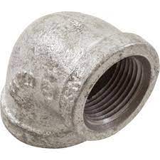 3/4" Galvanized Mall 90 Elbow