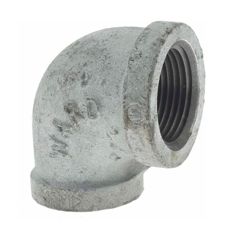 1 1/2" Galvanized Mall 90 Elbow