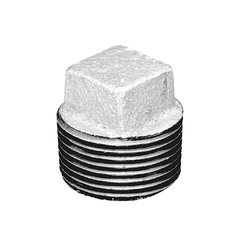 1 1/2" Galvanized Mall Core Plug