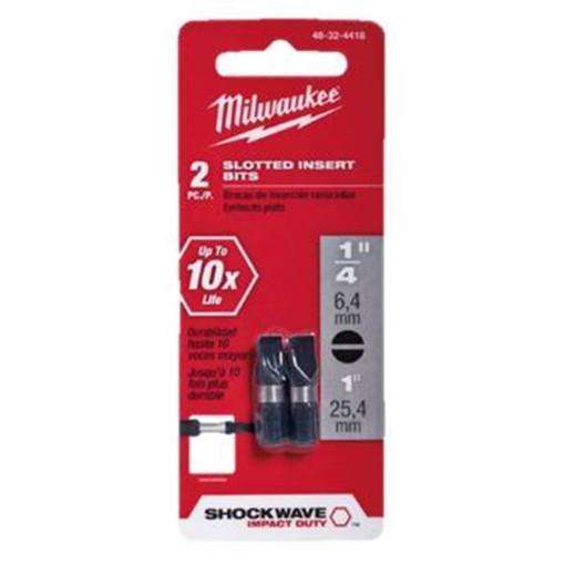 Milwaukee 48-32-4418 SL 1/4 1 Power Bit 2PK