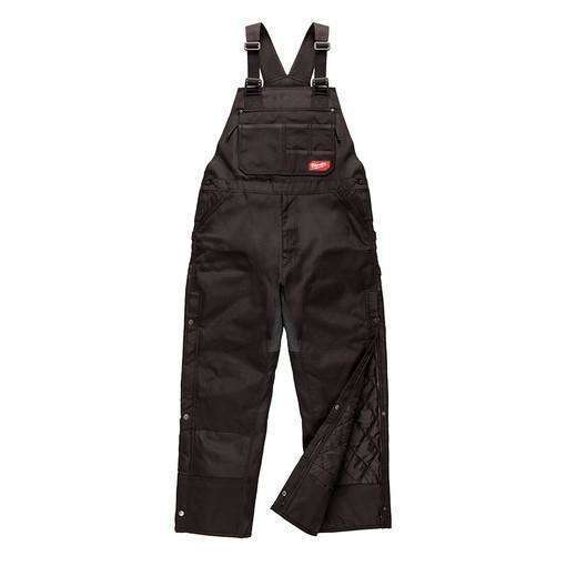 Milwaukee GRIDIRON Zip-to-Thigh Bib Overall - Black (Short)