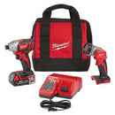 Milwaukee 2656-21L M18 Impact Driver Kit with LED Light