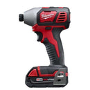 Milwaukee M18 Cordless 1/4" Hex Impact Driver Tool Kit