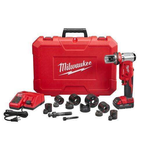 Milwaukee M18 FORCE LOGIC 6T Knockout Tool 1/2" - 2" Kit