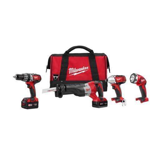 Milwaukee M18 Cordless Combo Comp Hammer Drill/ Sawzall 1 /4