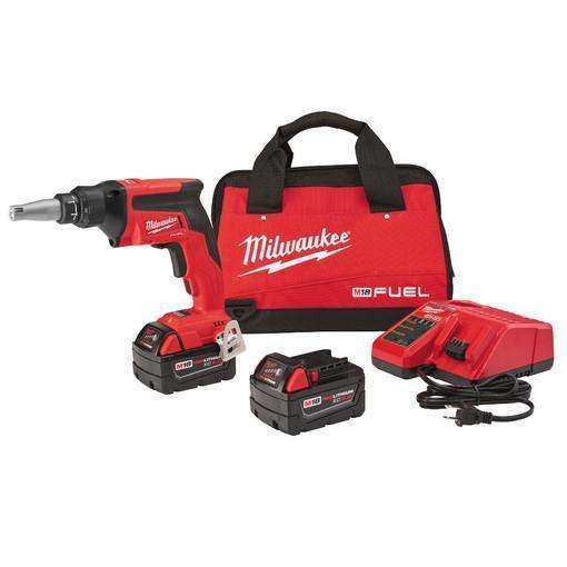 Milwaukee M18 FUEL Drywall Screw Gun Kit w/ High Capacity Ba