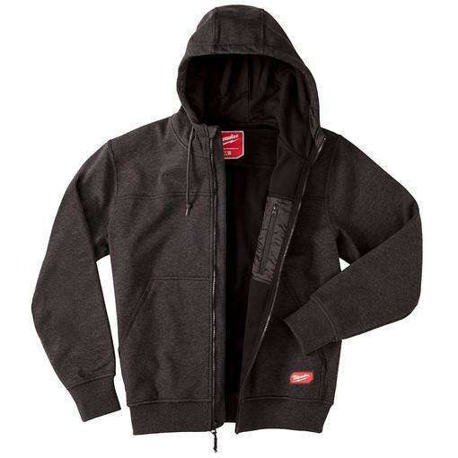 Milwaukee 311B-M NO DAYS OFF Hooded Sweatshirt Medium, Black