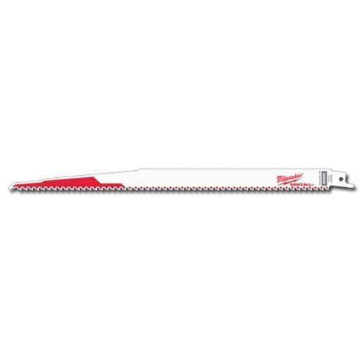 Milwaukee 12" x 6TPI Bi-Metal Super Sawzall Blade 5-Pack