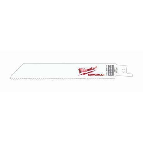 Milwaukee 48-00-5092 6" x 10TPI Bi-Metal Super Sawzall Blade