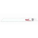 Milwaukee 48-00-5093 8" x 8/12TPI Bi-Metal Sawzall Blade