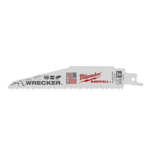 Milwaukee Super Sawzall Blade 8 Teeth per Inch 6-Inch Lengt