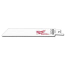 Milwaukee 6" x 18TPI Bi-Metal Super Sawzall Blade 50-Pack