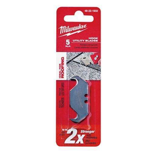 Milwaukee 48-22-1932 5 PC Hook Utility Knife Blades