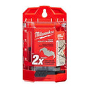 Milwaukee 50 PC Hook Utility Knife Blades w/ Dispenser