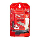 Milwaukee 50 PC Drywall Utility Knife Blades w/ Dispenser