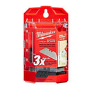 Milwaukee 50 PC Carton Utility Knife Blades w/ Dispenser