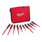 Milwaukee 10PC 1000V Insulated Screwdriver Set w/ EVA Foam