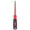 Milwaukee 3/16" Cabinet - 4" 1000V Insulated Screwdriver