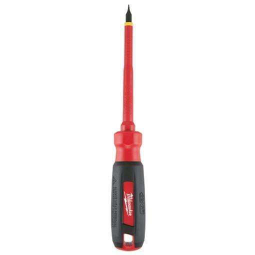 Milwaukee 3/16" Cabinet - 4" 1000V Insulated Screwdriver