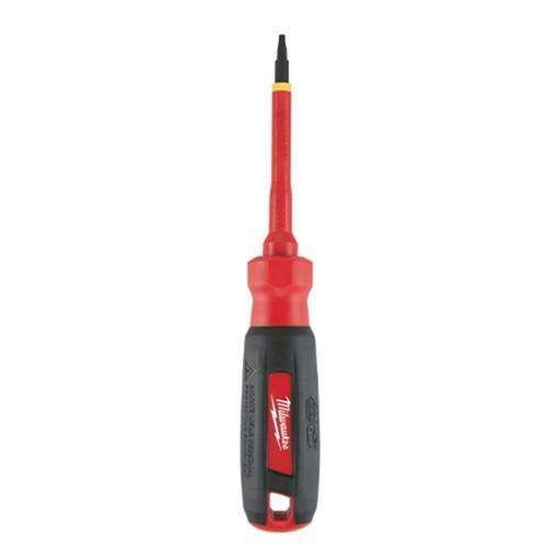 Milwaukee #1 Square - 3" 1000V Insulated Screwdriver