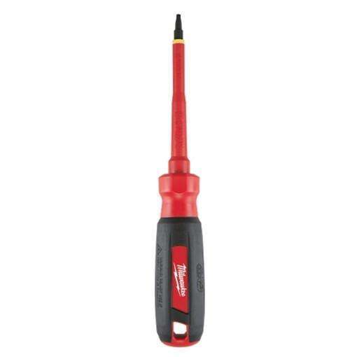 Milwaukee #2 Square - 4" 1000V Insulated Screwdriver