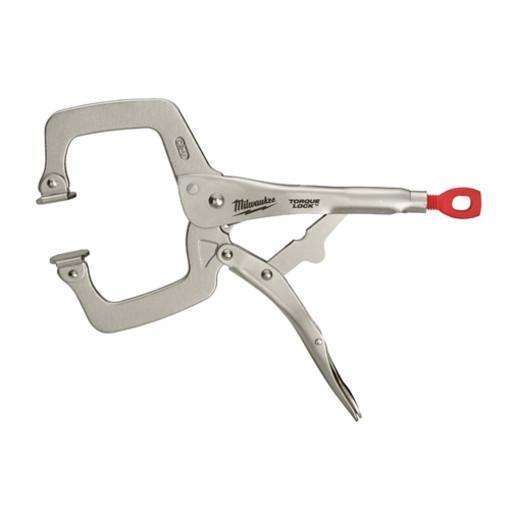 Milwaukee 11" TORQUE LOCK Locking C-Clamp Swivel Jaws