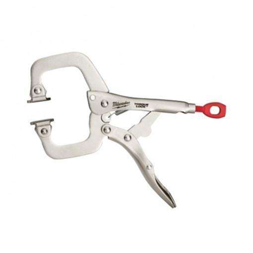 Milwaukee 6" TORQUE LOCK Locking C-Clamp Swivel Jaws