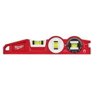 Milwaukee 10" Die cast Torpedo Level with 360 Degree Lockin