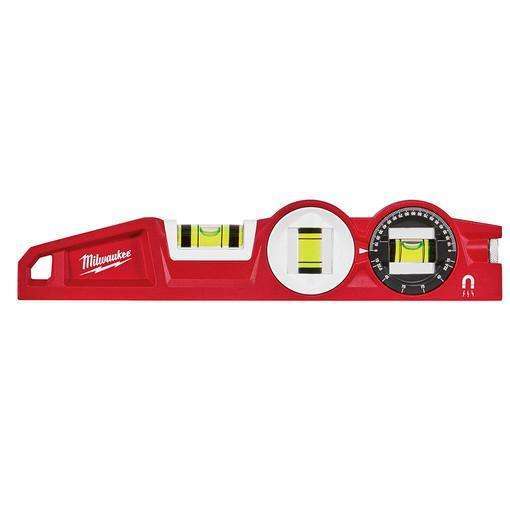 Milwaukee 10" Die cast Torpedo Level with 360 Degree Lockin