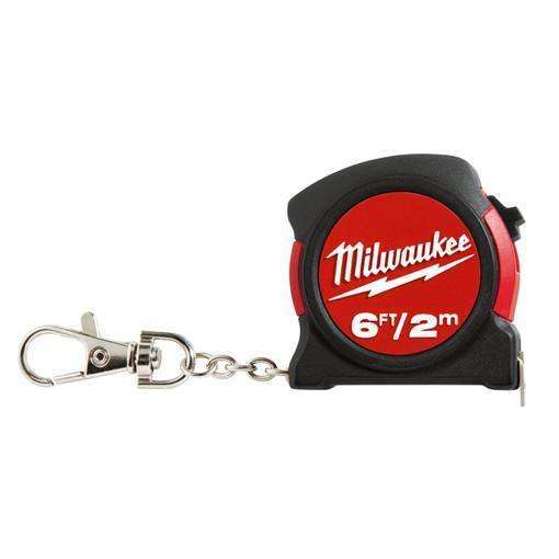 Milwaukee 48-22-5506 6ft / 2M KEYCHAIN TAPE MEASURE (Bulk)