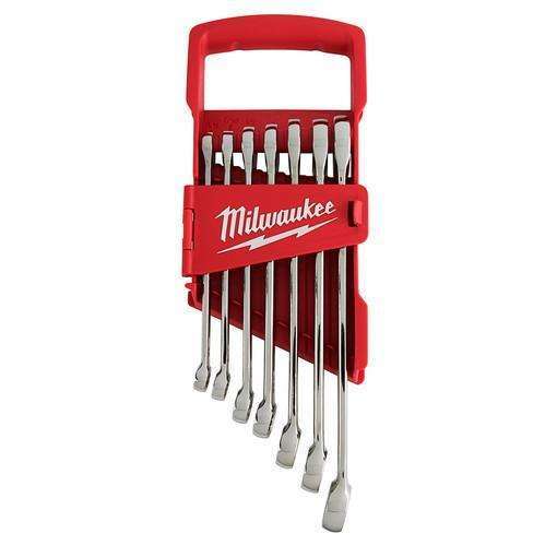 Milwaukee 48-22-9407 7 Piece Combination Wrench Set - SAE