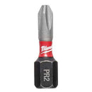 Milwaukee 48-32-4444 SHOCKWAVE 1" PR2 Impact Bit 2PK