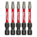 Milwaukee 48-32-4606 SHOCKWAVE 2" SQ2 Impact Bit 5PK