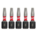 Milwaukee 48-32-4621 SHOCKWAVE 1" SQ1 Impact Bit 5PK