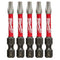 Milwaukee 48-32-4685 SHOCKWAVE 2" T25 Impact Bit 5PK