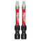 Milwaukee 48-32-4910 SHOCKWAVE 2" SQ3 Impact Bit 2PK