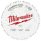 Milwaukee 48-40-1222 12" 60T Combination Circular Saw Blade