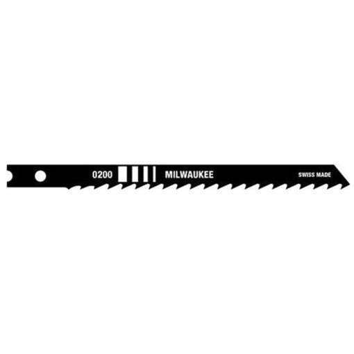 Milwaukee 48-42-0200 4" X 6 TPI, High  Jig Saw Blades,