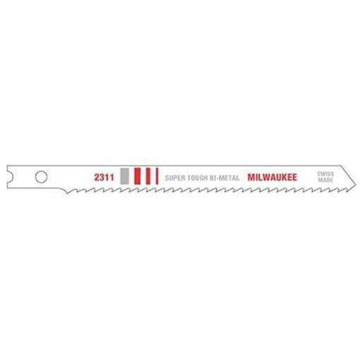 Milwaukee 48-42-2311 4" X 10 TPI, Bi-Metal Jig Saw Blades,