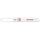 Milwaukee 48-42-5161 3" X 24 TPI, Bi-Metal Jig Saw Blades,